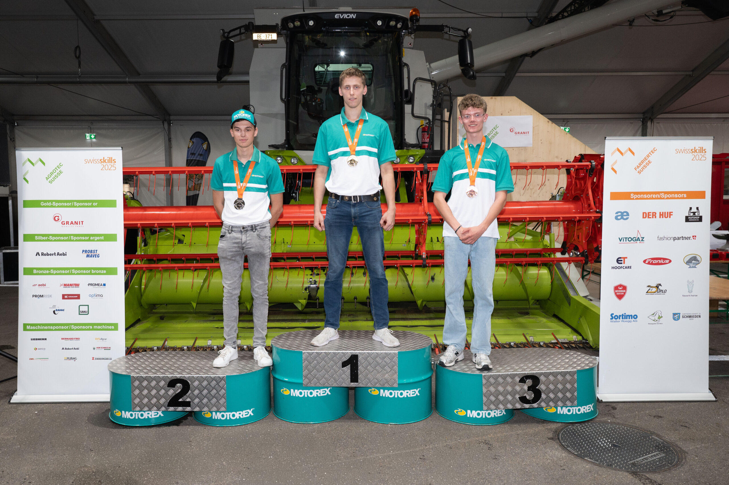 SwissSkills 2025 nie langeweile garantie-technik-abwechslung-handwerklich-traumjob-faszination-landmaschinenmechaniker-baumaschinenmechaniker-motorgeraetemechaniker-weiterbildung landtechnikberufe-landmaschinen-baumaschinen-technisches verstaendnis-leidenschaft